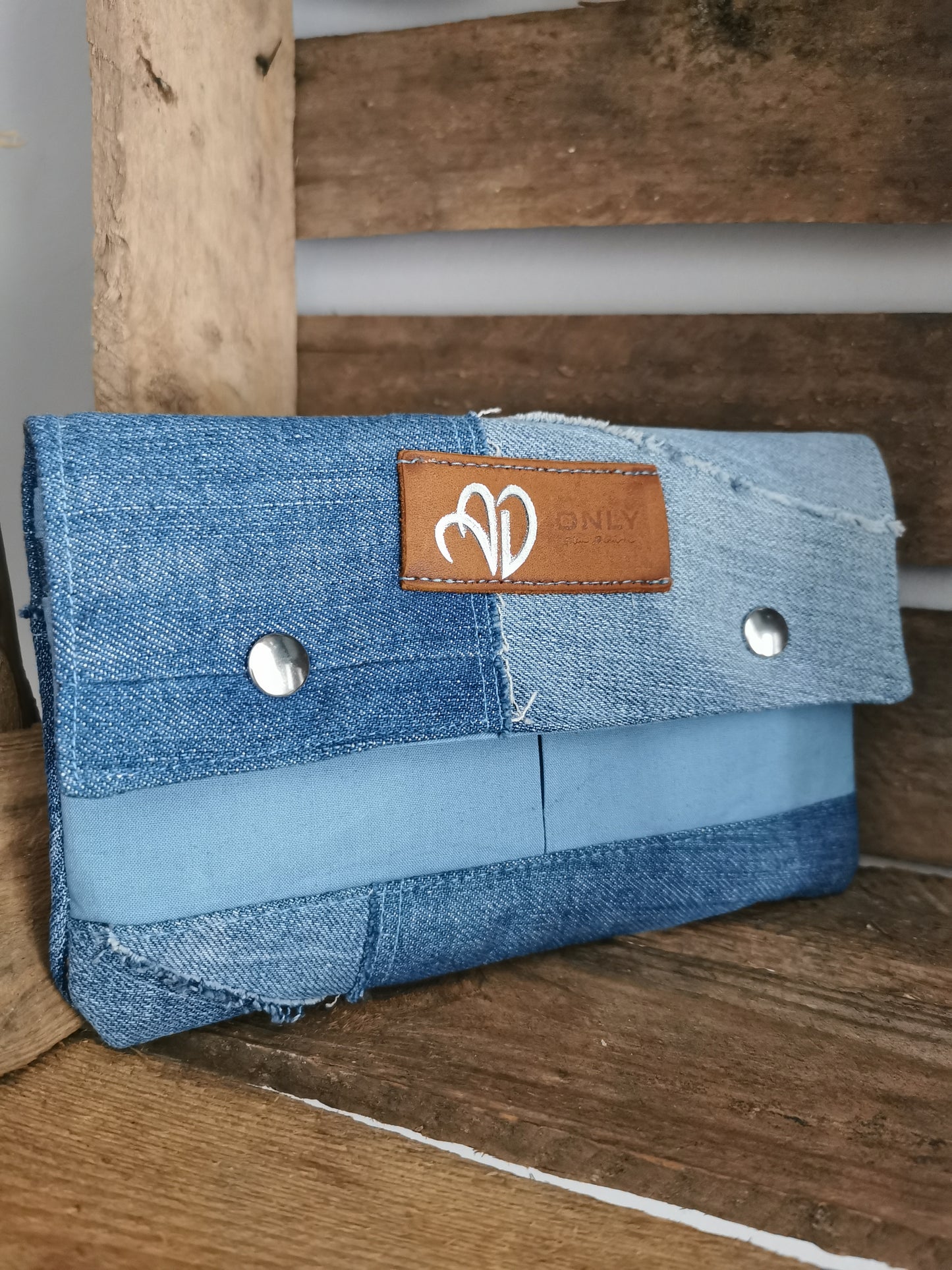 Geldbörse Roxa, Denim blue