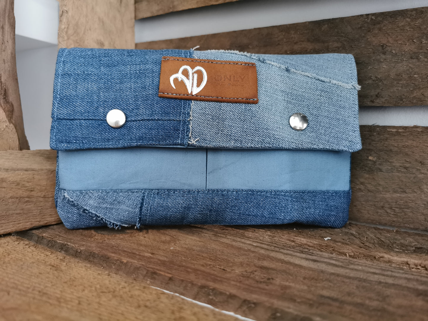 Geldbörse Roxa, Denim blue
