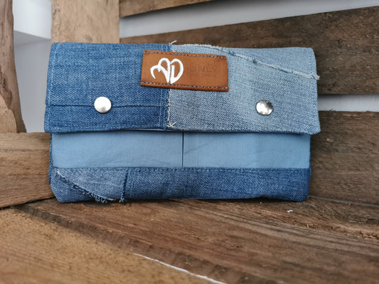 Geldbörse Roxa, Denim blue
