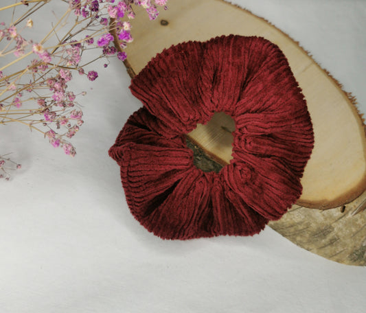 Scrunchie Cord bordeaux