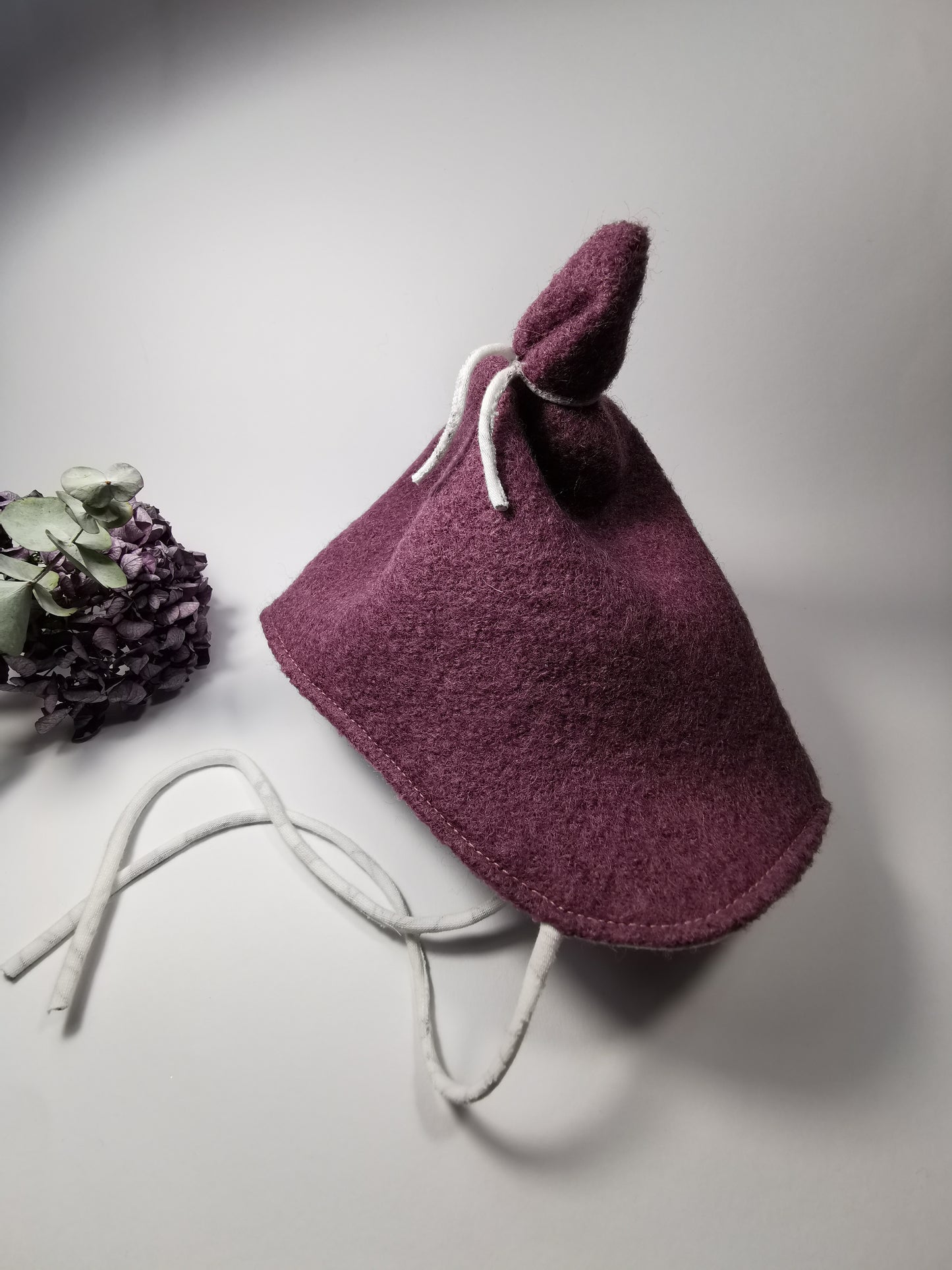 Walkmütze mit Öhrchen