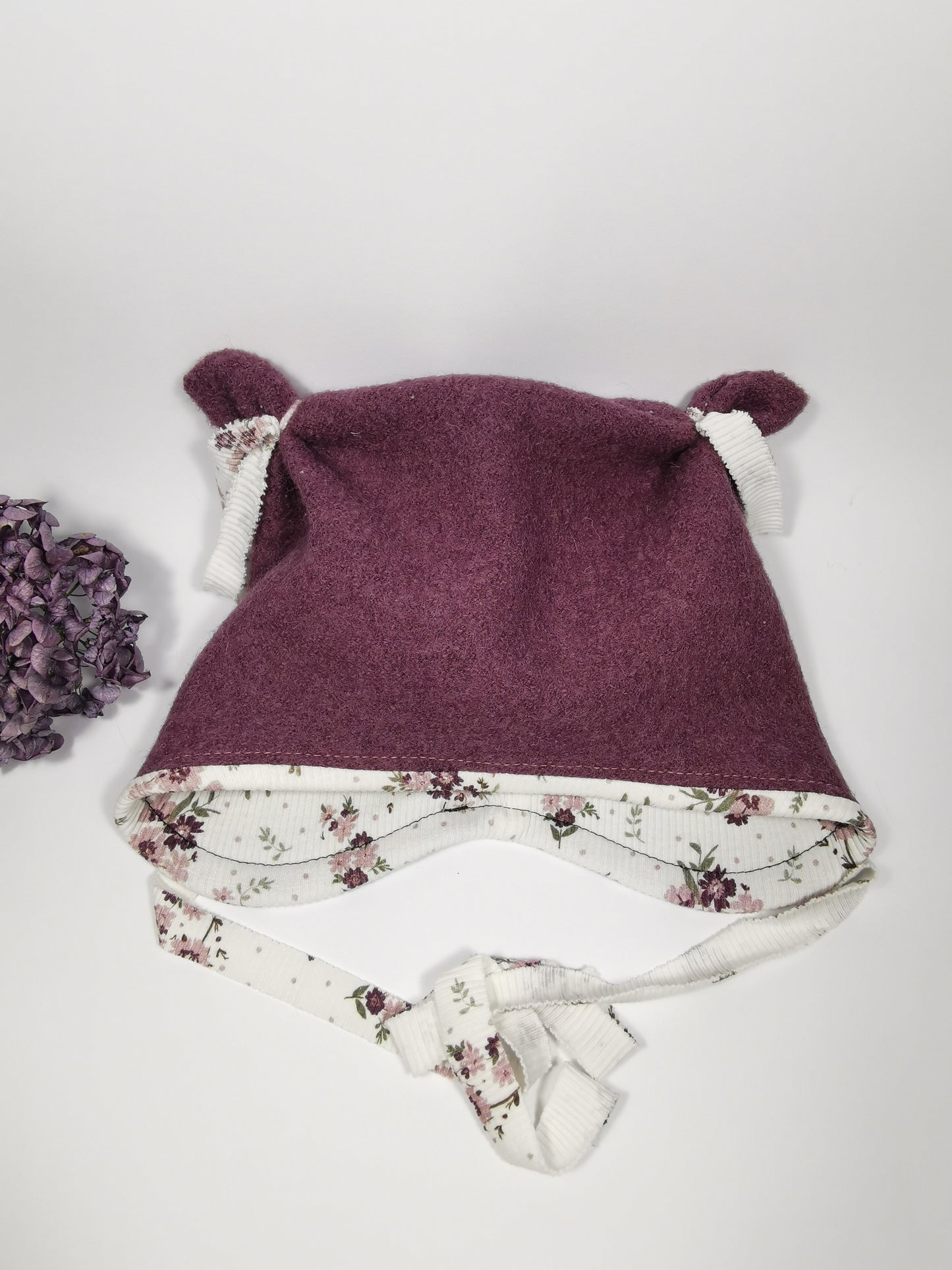 Walkmütze mit Öhrchen